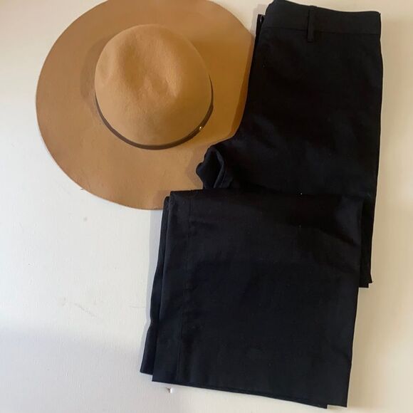 Loft Wide Leg Crop Chino Pant Trousers - Picture 1 of 4
